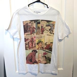 Bluenotes Tshirt with classic comic book print